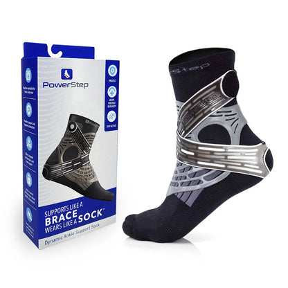 PowerStep® Dynamic Ankle Support Sock